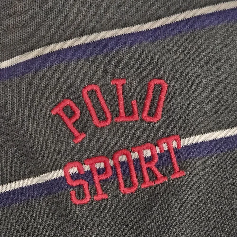 Ralph Lauren Polo Sport Men's XL‎ Green Striped Short Sleeve Golf Shirt Preppy